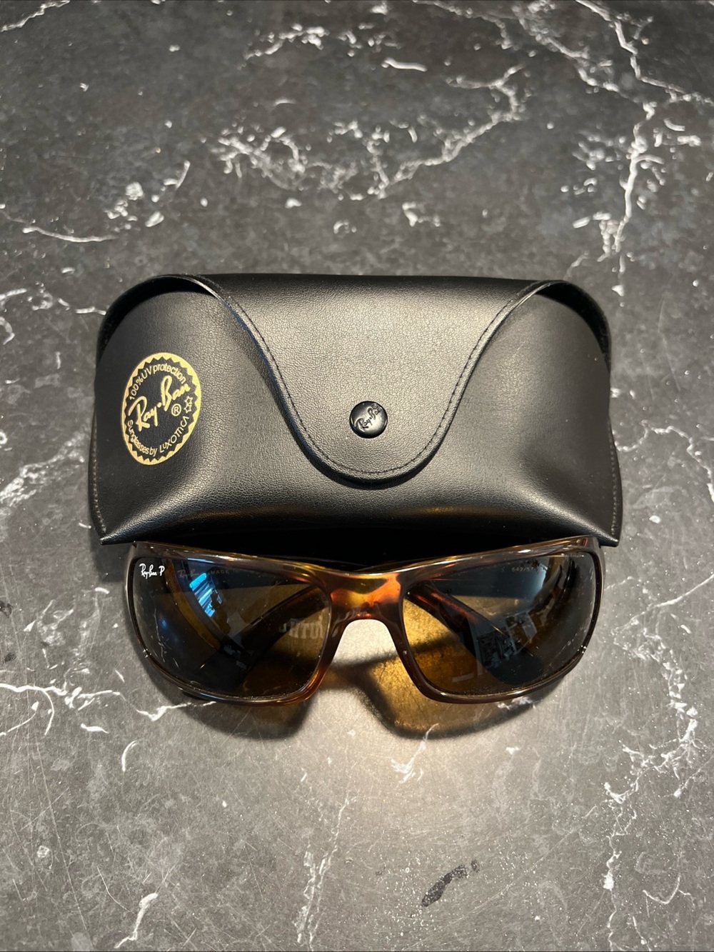 Ray-Ban Tortoise Shell Brown Frame Sunglasses